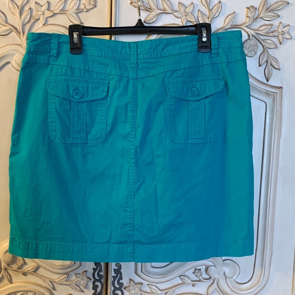 Karen Scott green skort. Size 16 - Picture 3 of 4